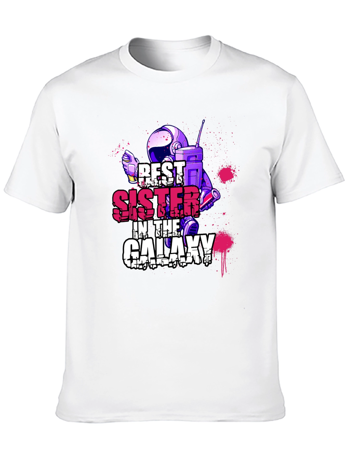 Best Sister in the Galaxy Graphic T-Shirt