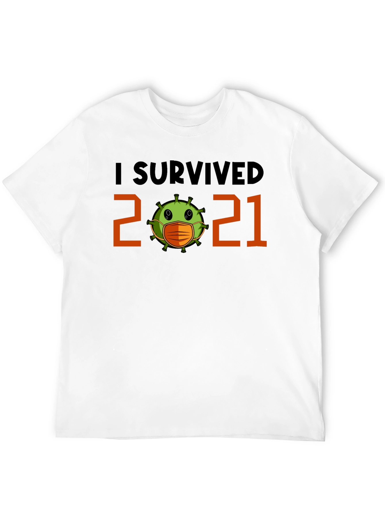 I Survived 2021 Graphic Tee - Pandemic Novelty