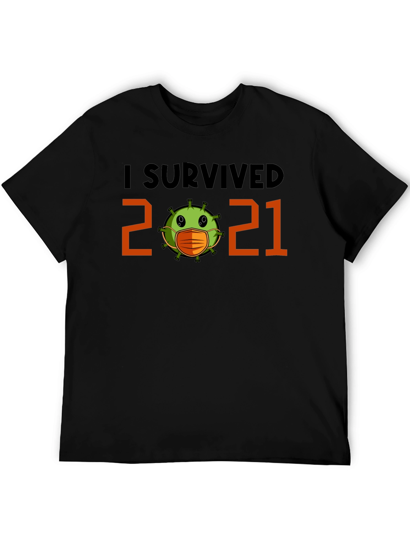 I Survived 2021 Graphic Tee - Pandemic Novelty