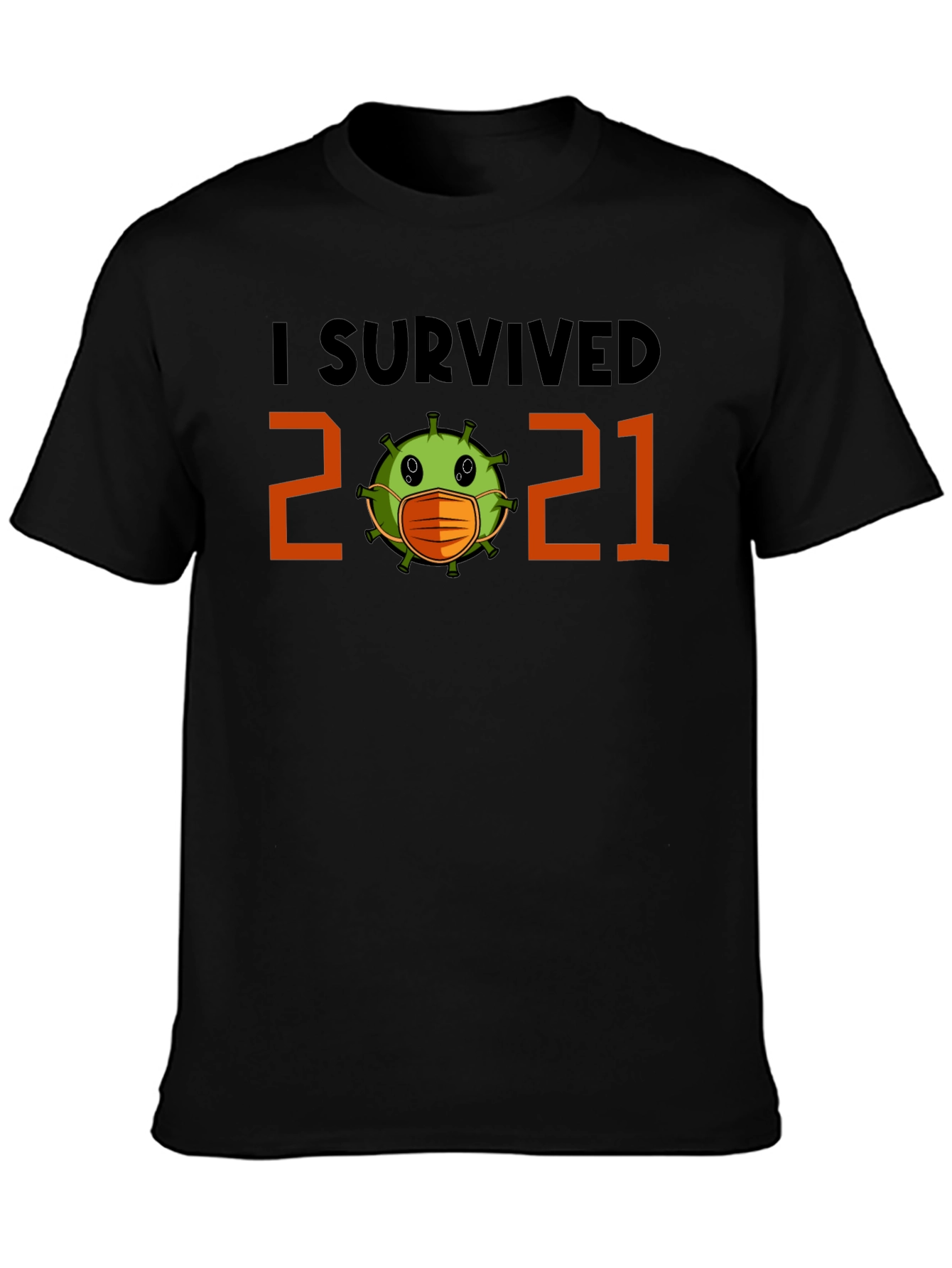 I Survived 2021 Graphic Tee - Pandemic Novelty