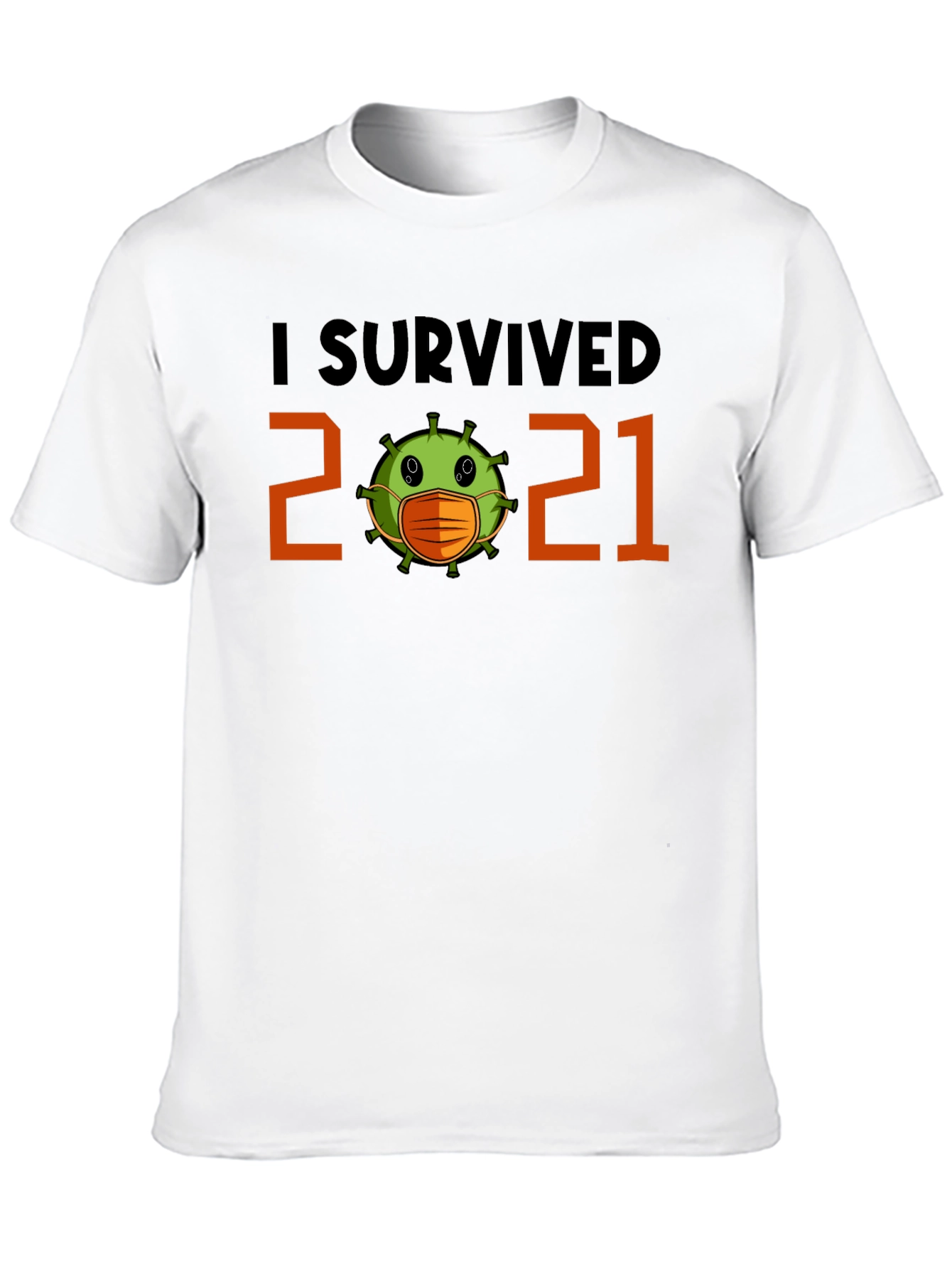 I Survived 2021 Graphic Tee - Pandemic Novelty