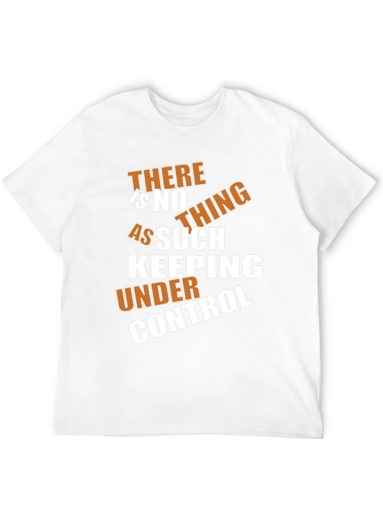 Humorous Slogan Graphic T-Shirt - Black