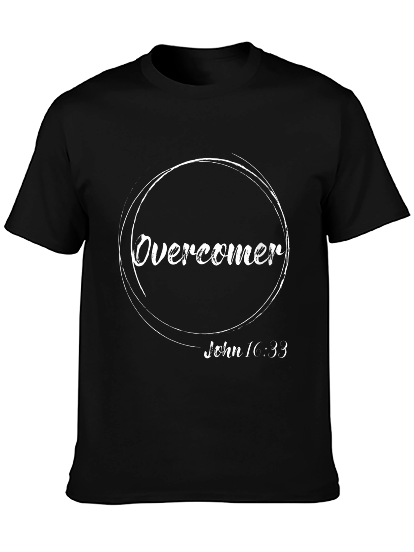 Overcomer Christian T-Shirt - John 16:33