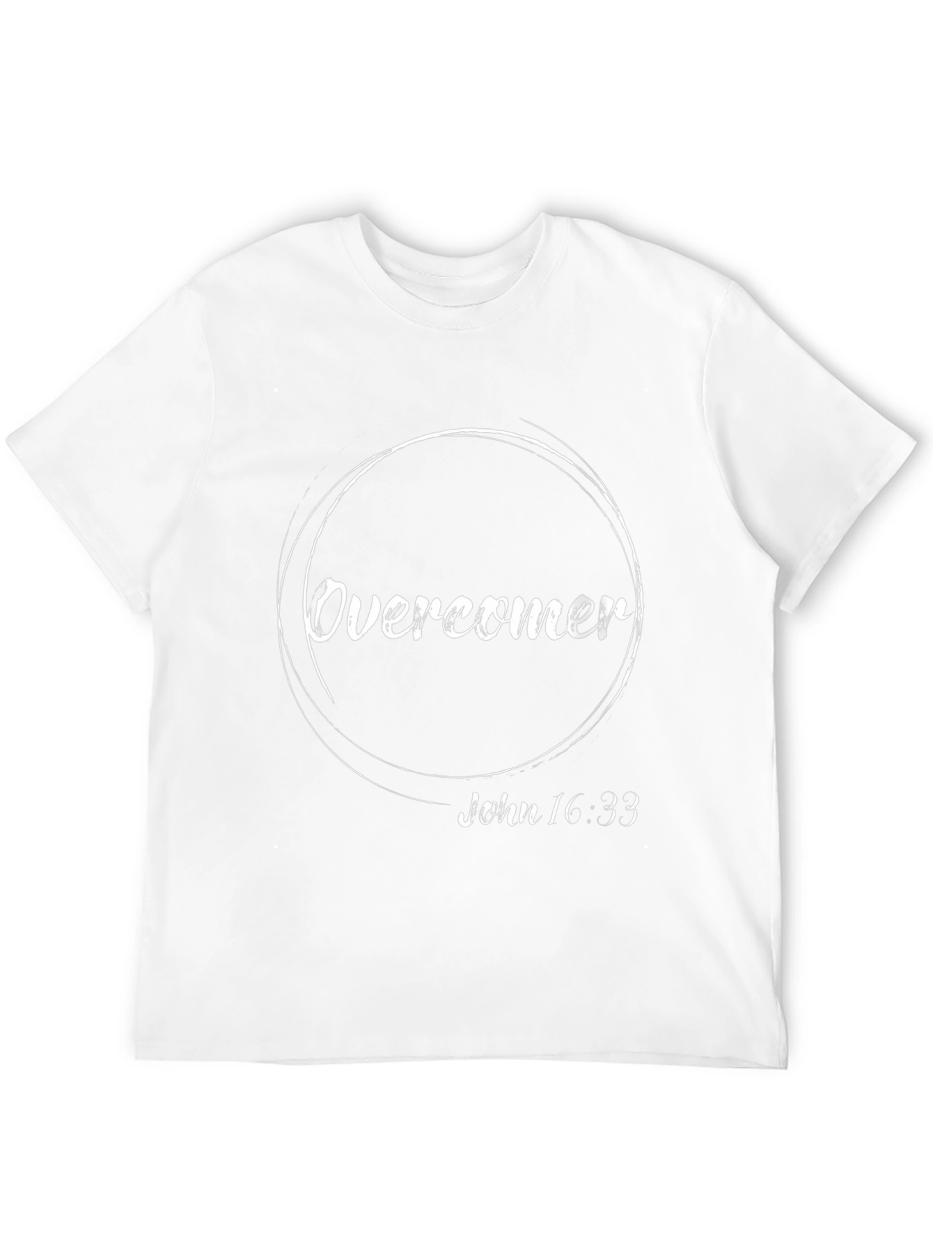 Overcomer Christian T-Shirt - John 16:33