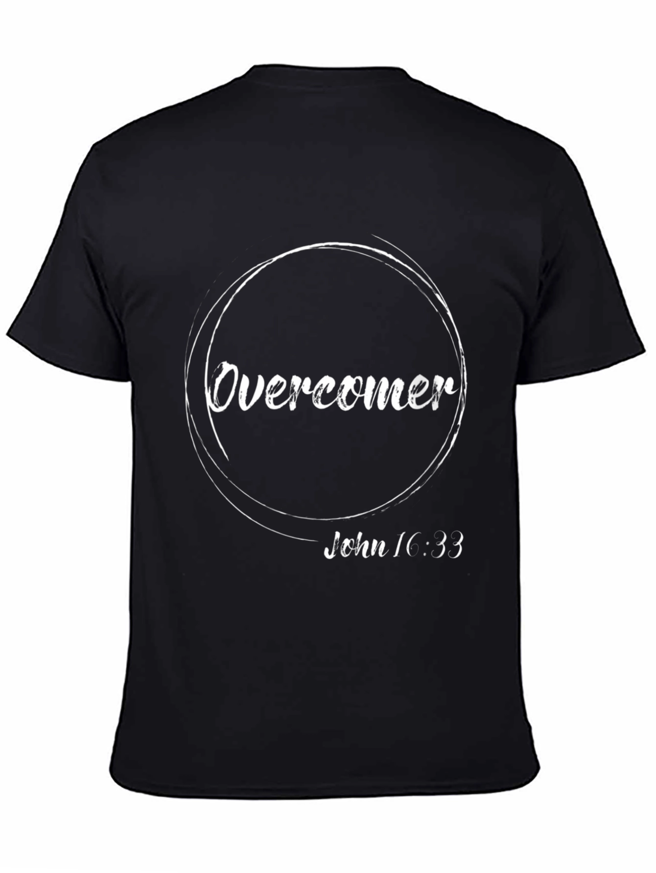 Overcomer Christian T-Shirt - John 16:33
