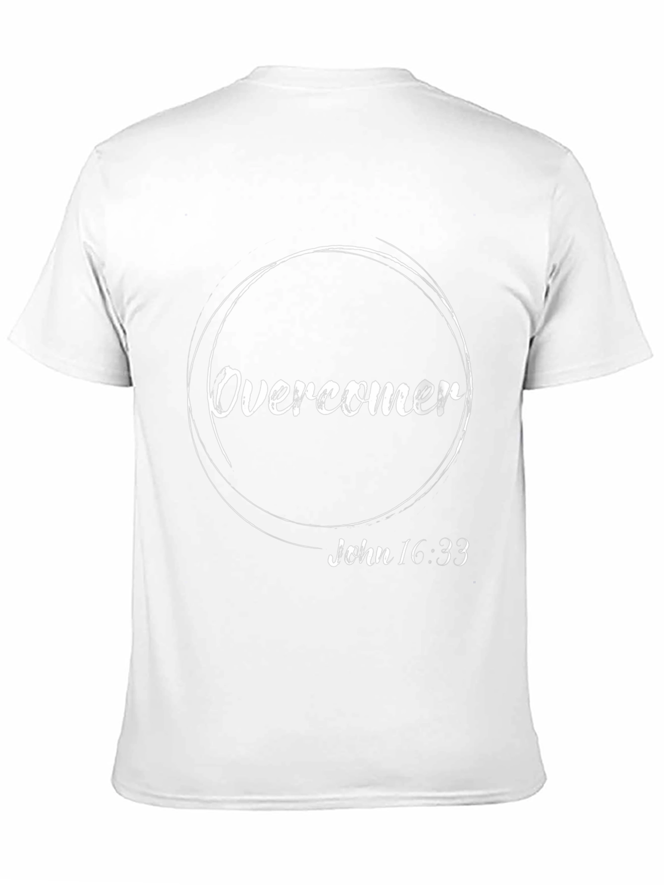 Overcomer Christian T-Shirt - John 16:33