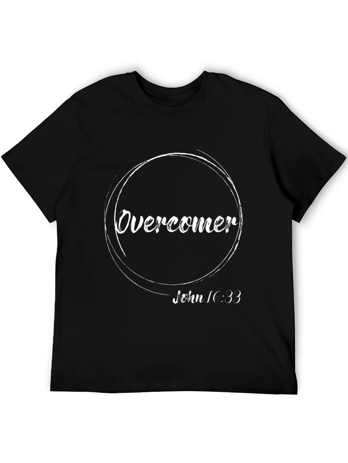 Overcomer Christian T-Shirt - John 16:33
