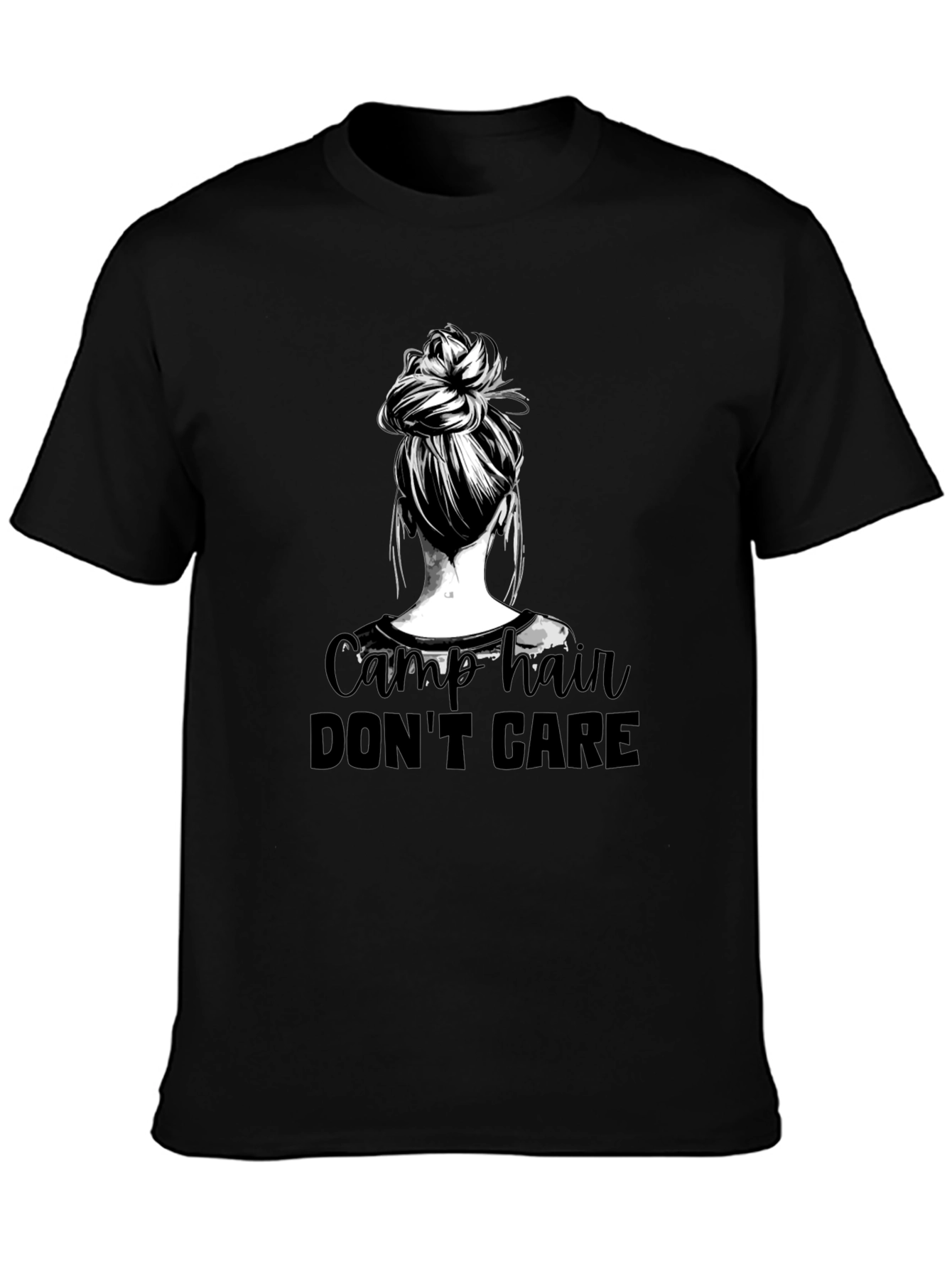 Camp Hair Dont Care Graphic Tee