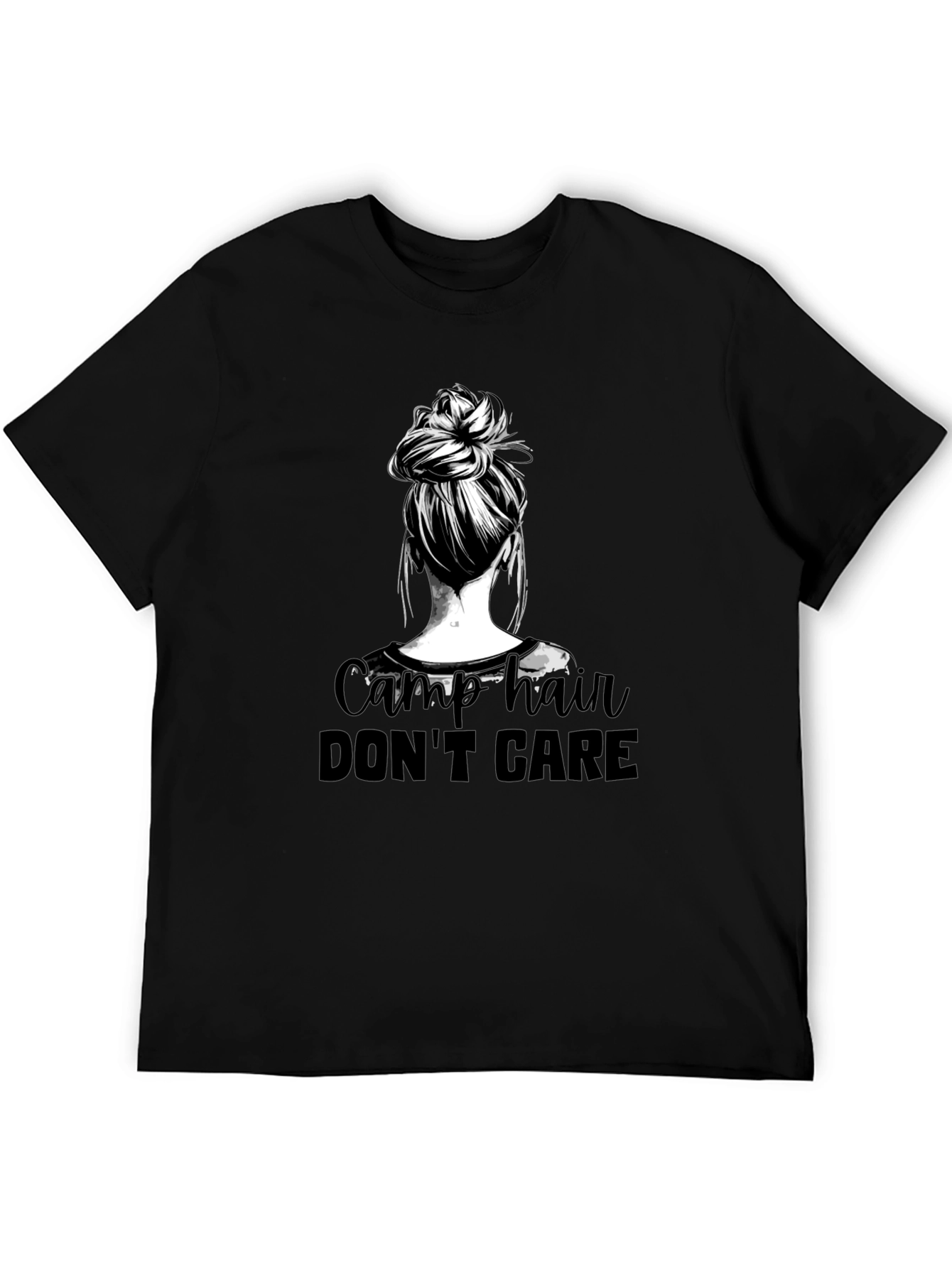 Camp Hair Dont Care Graphic Tee