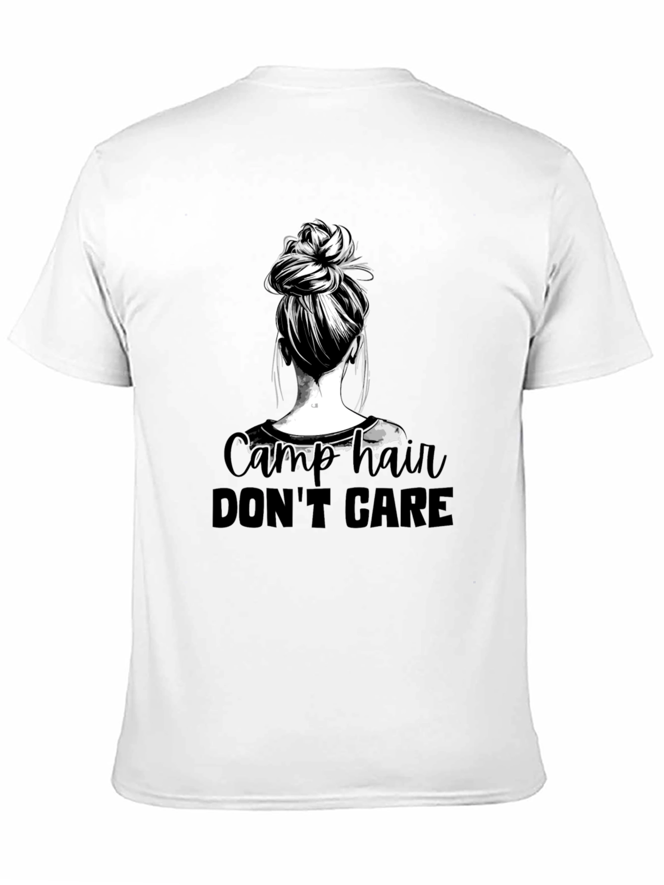 Camp Hair Dont Care Graphic Tee