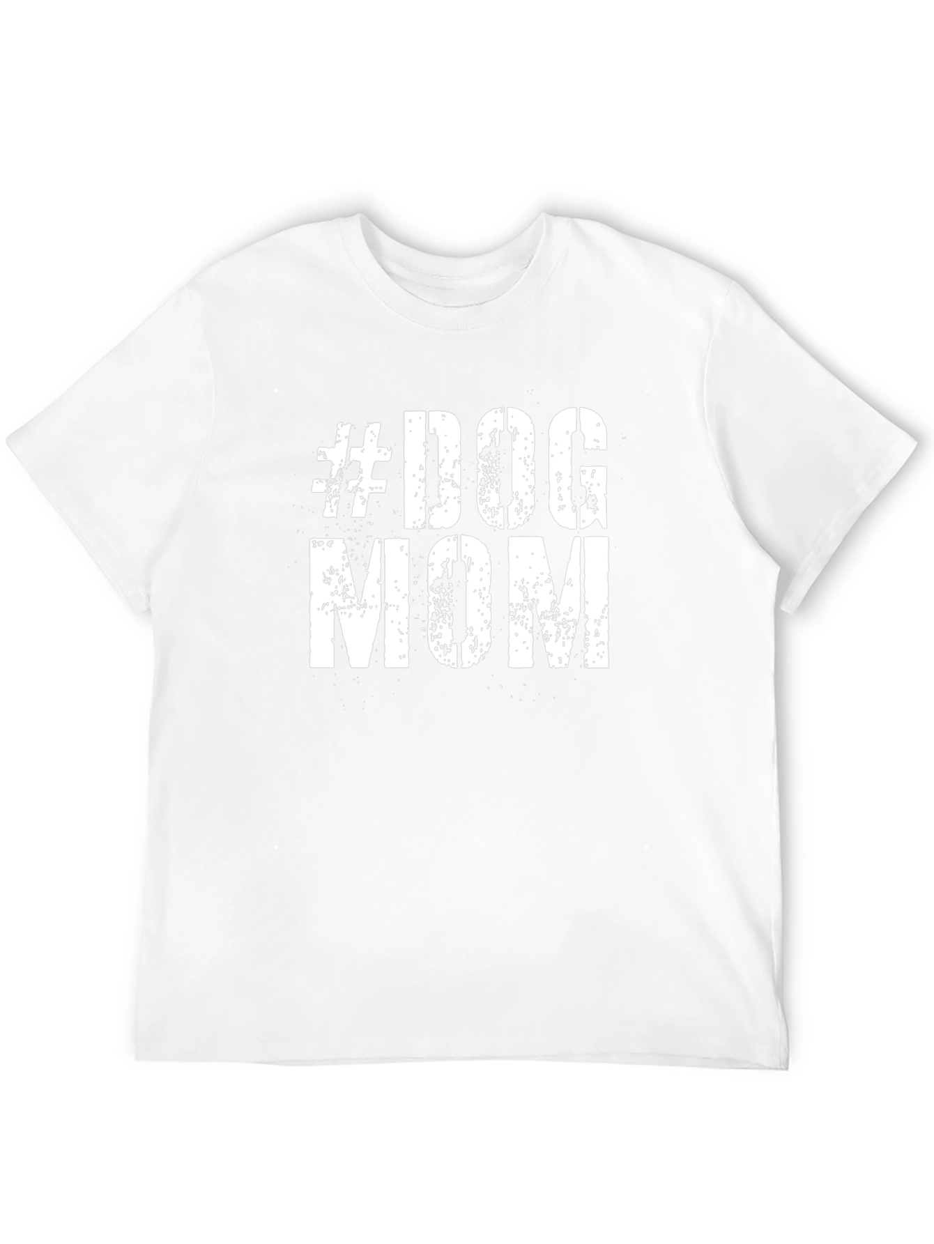 #Dog Mom Black T-Shirt