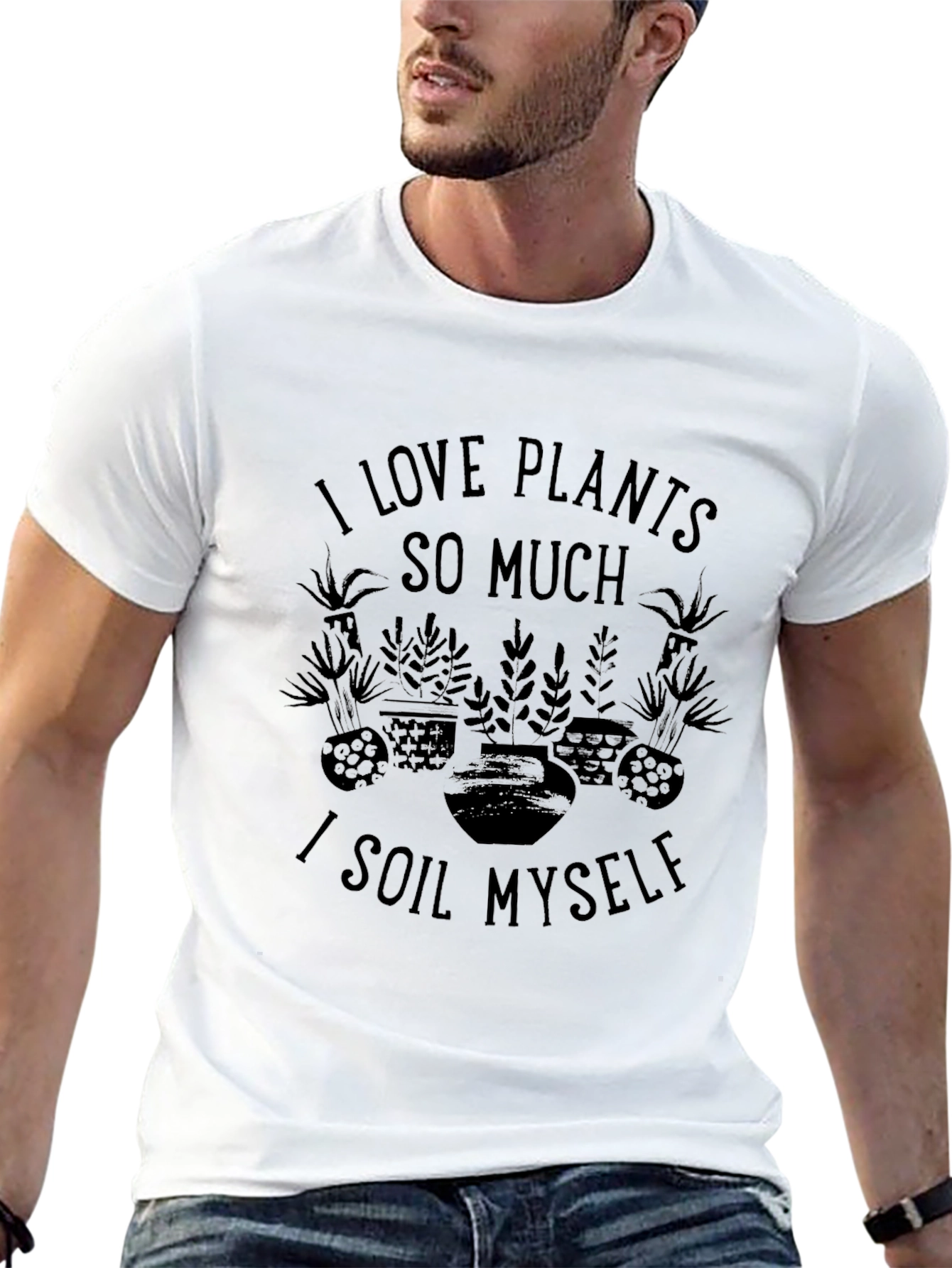 I Love Plants T-Shirt - Funny Gardener Tee