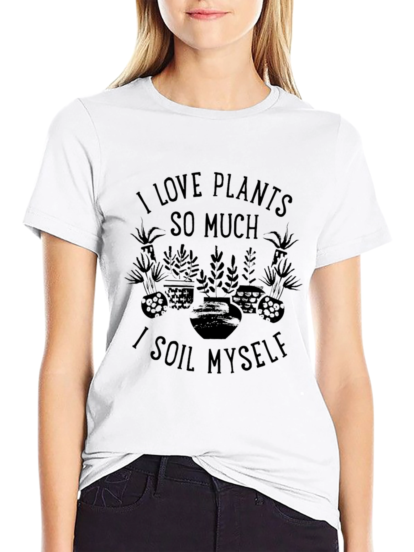 I Love Plants T-Shirt - Funny Gardener Tee