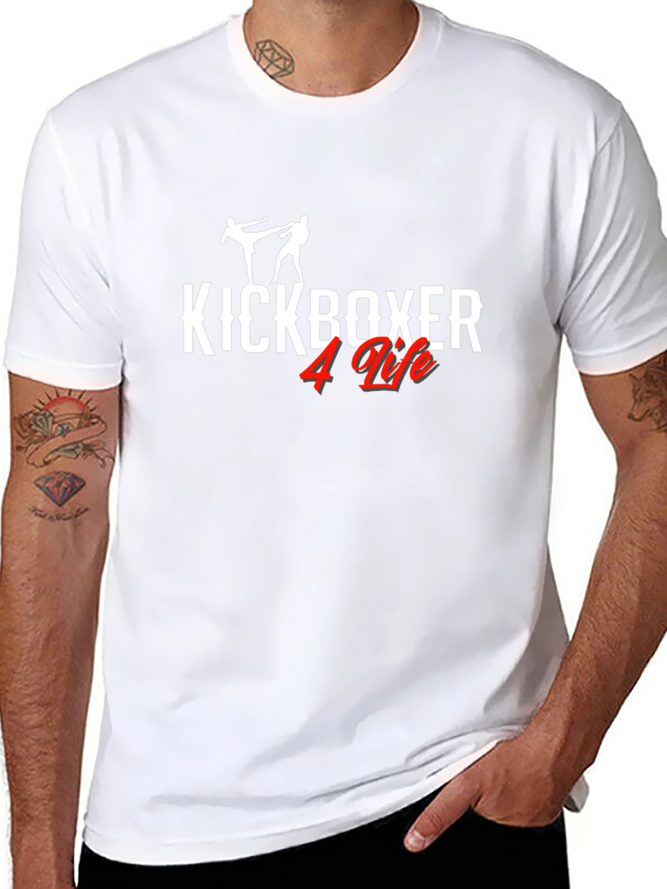 Kickboxer 4 Life Graphic T-Shirt