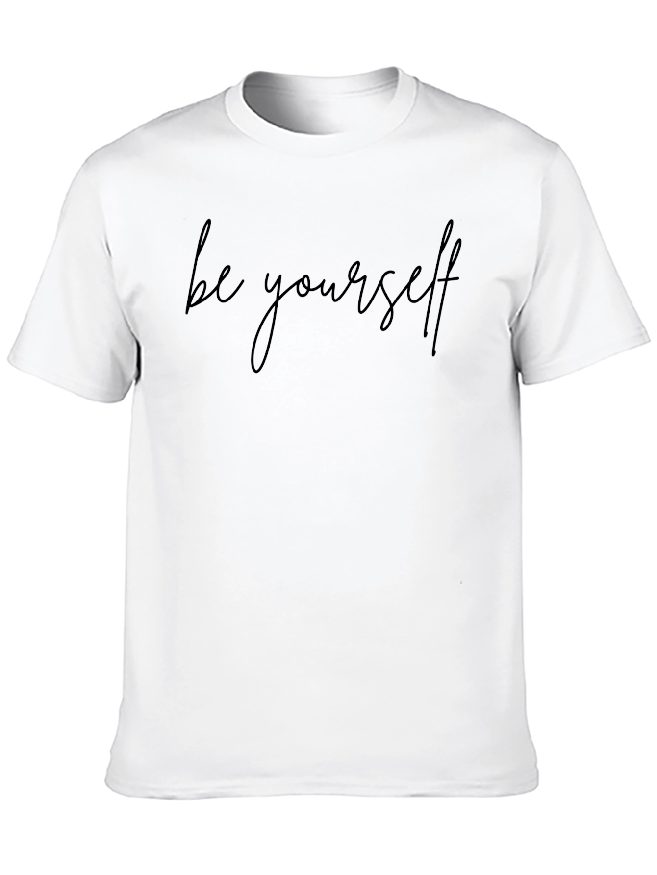 Be Yourself Graphic Tee - Stylish Casual Comfort