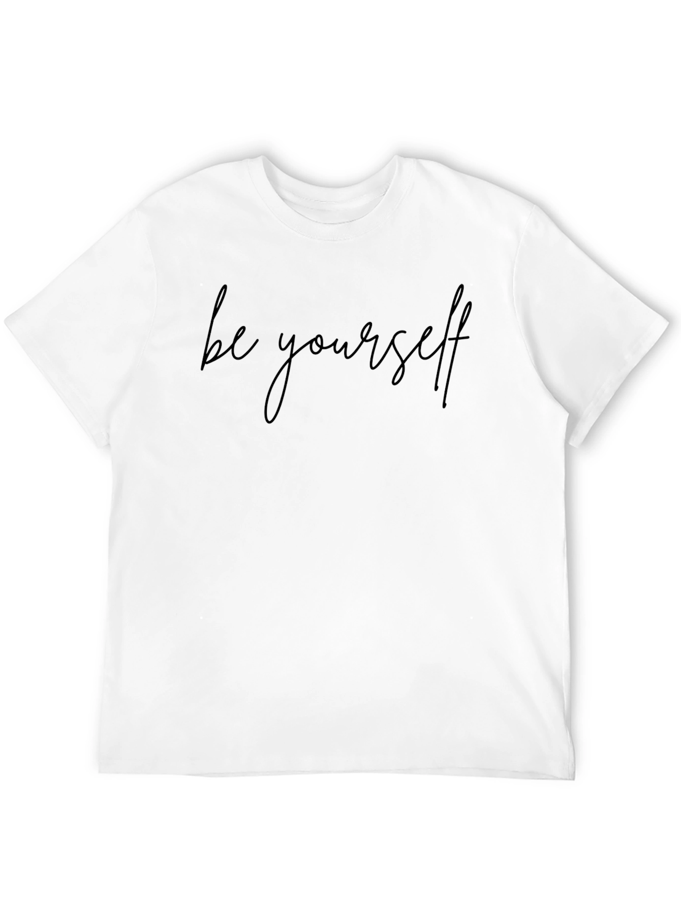 Be Yourself Graphic Tee - Stylish Casual Comfort