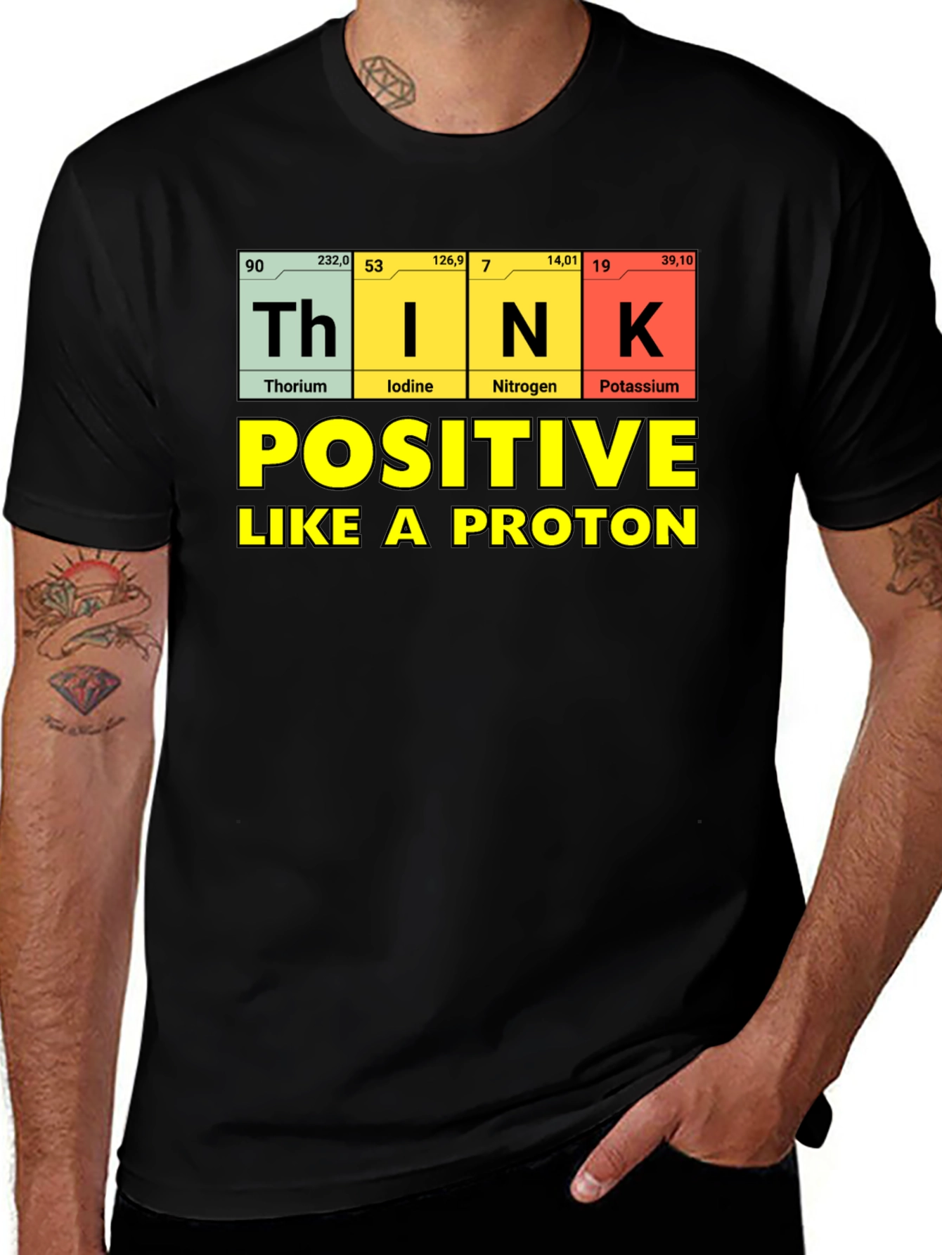Think Positive Like A Proton T-Shirt
