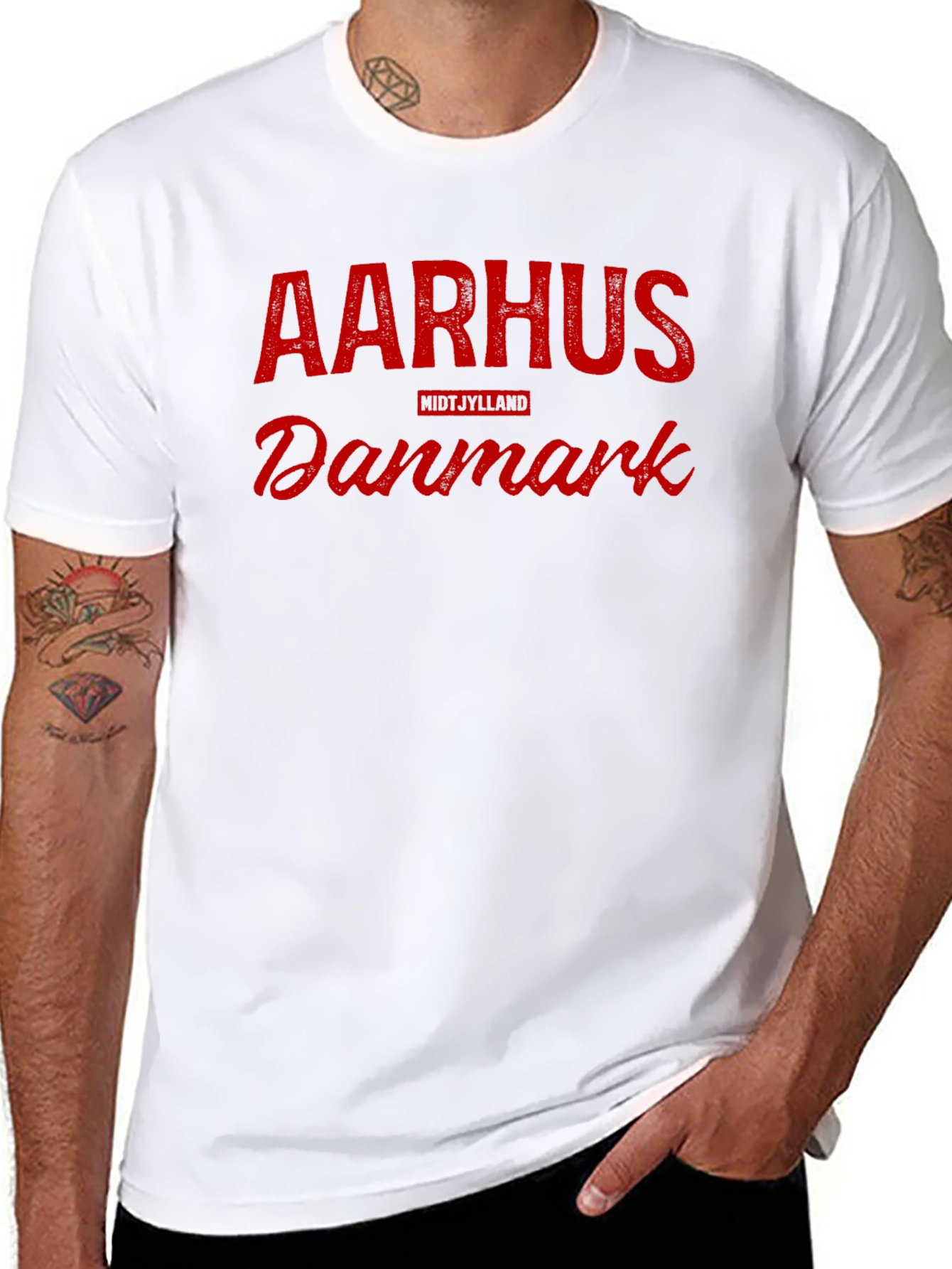 Aarhus Danmark T-Shirt - Midtjylland