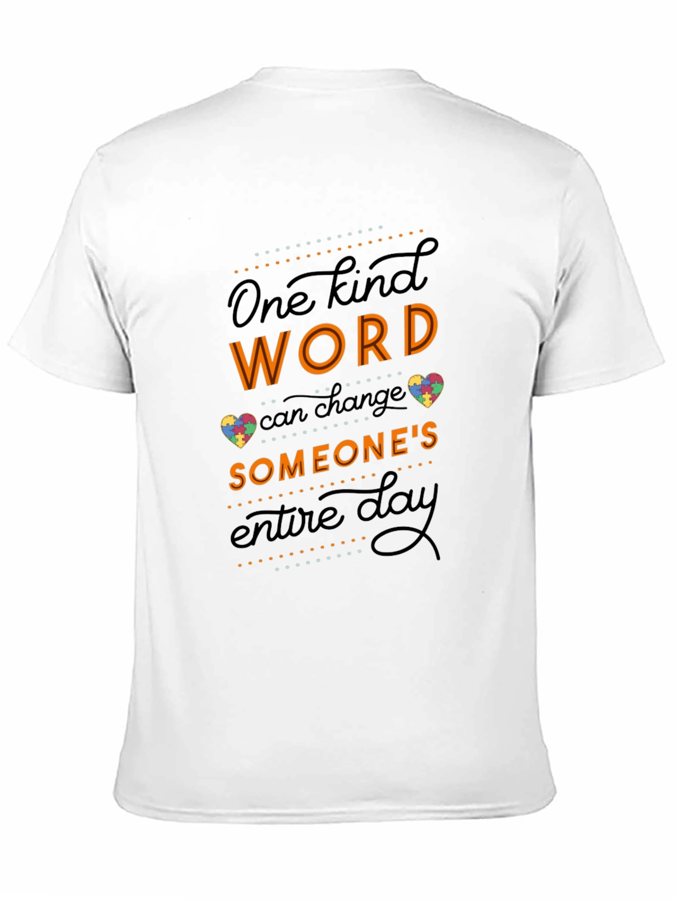 Kind Word Autism Awareness Graphic Tee