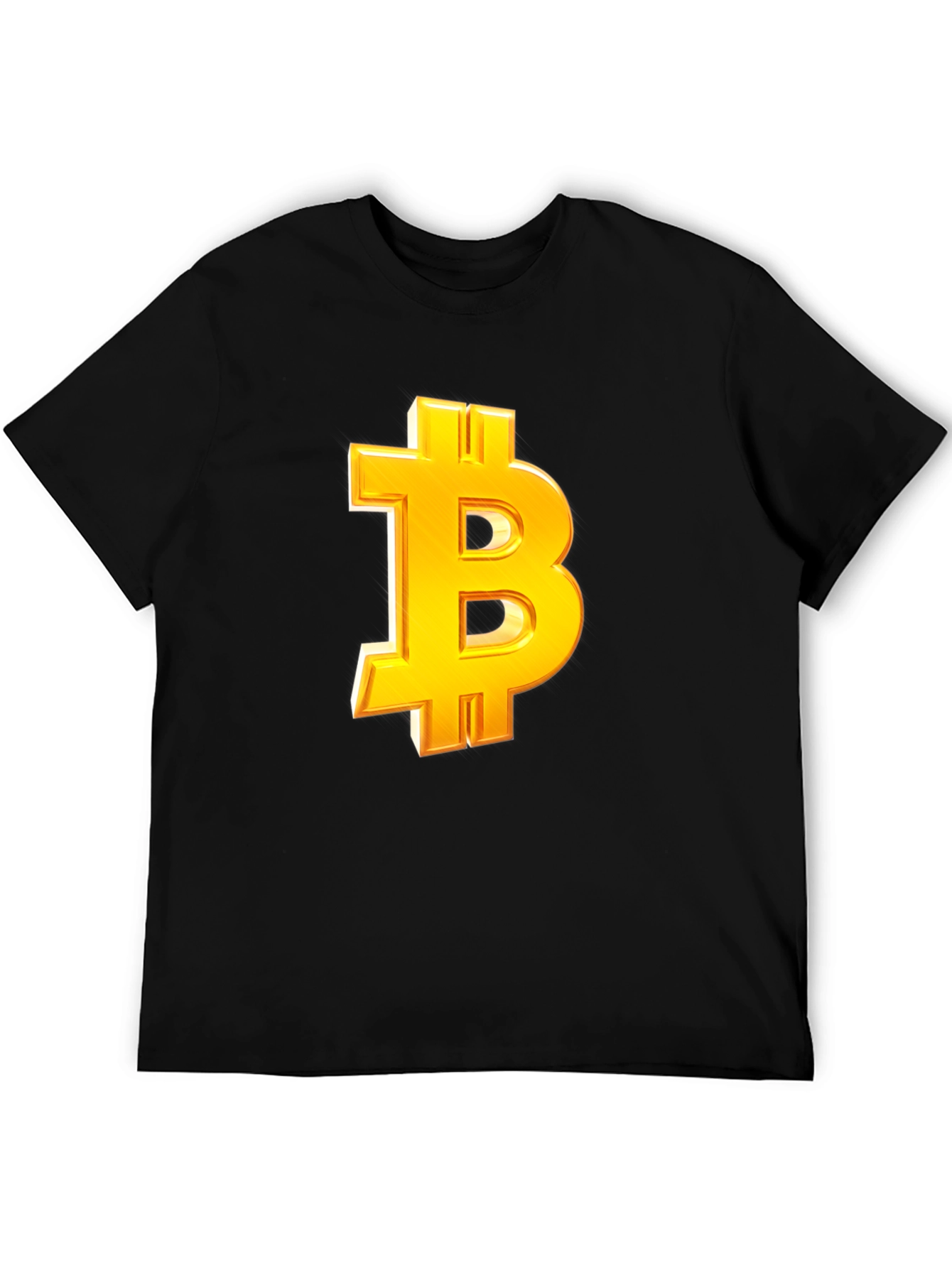 Bitcoin Black T-Shirt - Crypto Currency Style