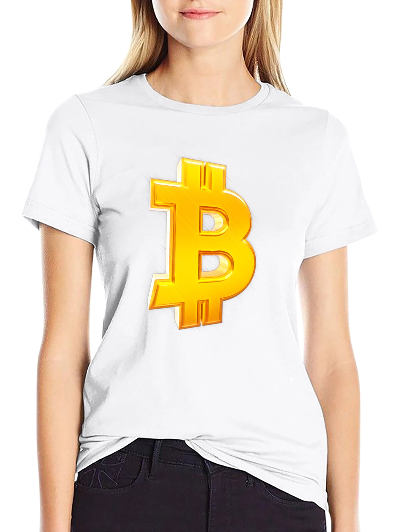 Bitcoin Black T-Shirt - Crypto Currency Style