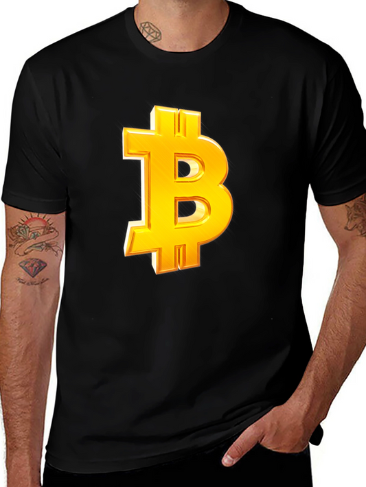 Bitcoin Black T-Shirt - Crypto Currency Style