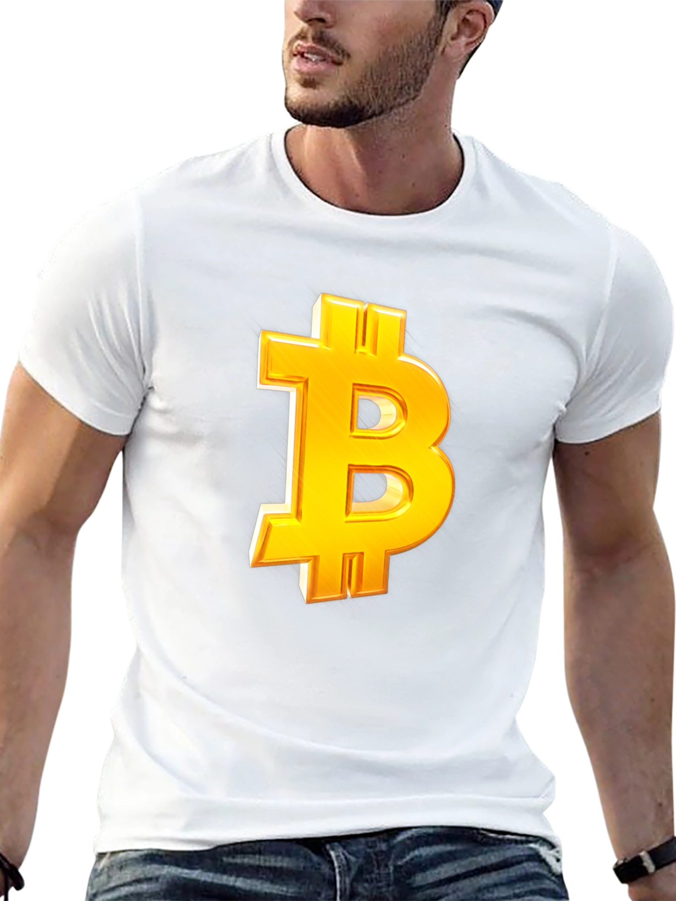 Bitcoin Black T-Shirt - Crypto Currency Style