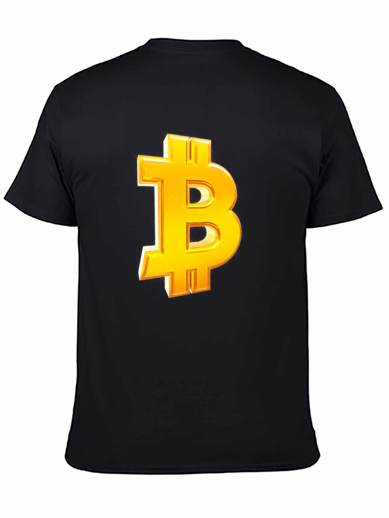 Bitcoin Black T-Shirt - Crypto Currency Style