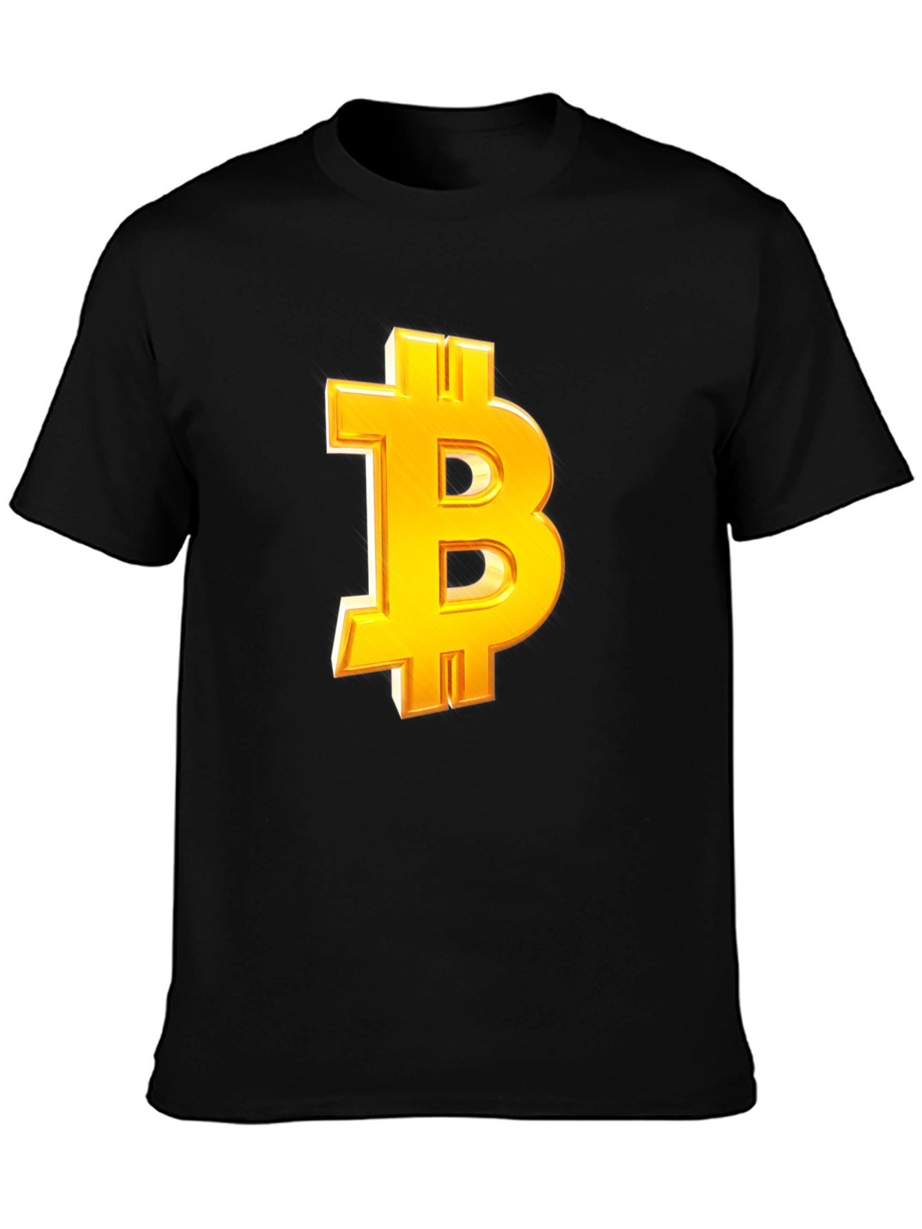 Bitcoin Black T-Shirt - Crypto Currency Style