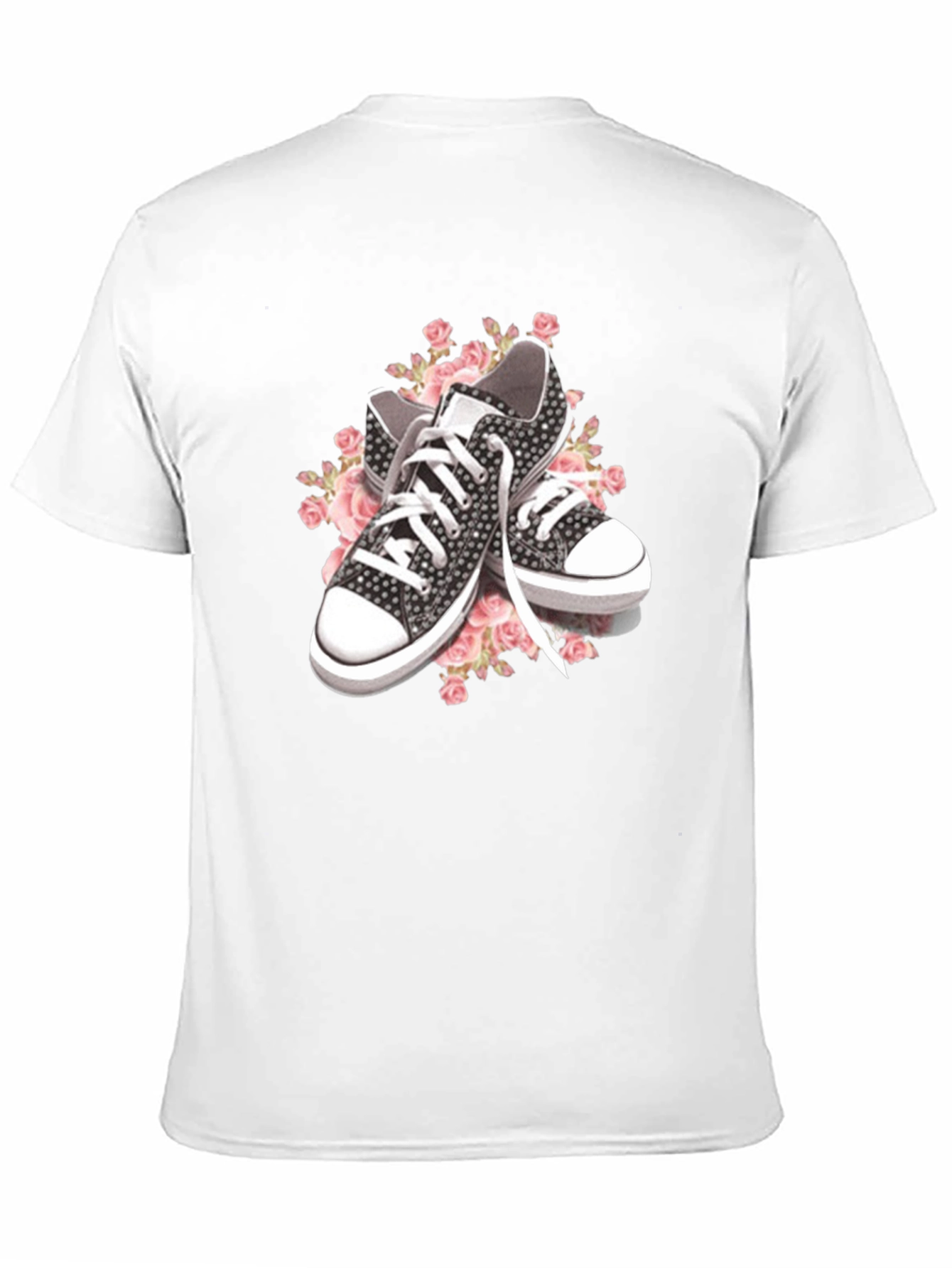Sneakers & Roses Graphic Tee - Stylish Casual Wear