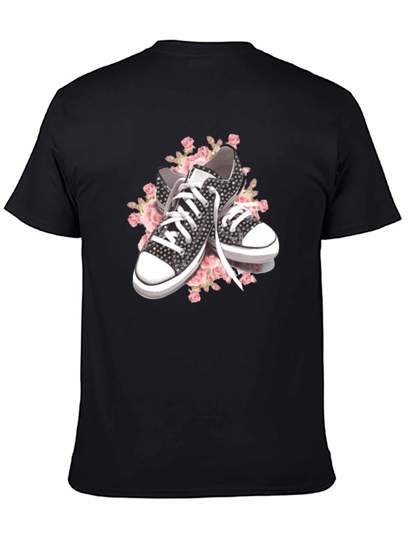 Sneakers & Roses Graphic Tee - Stylish Casual Wear