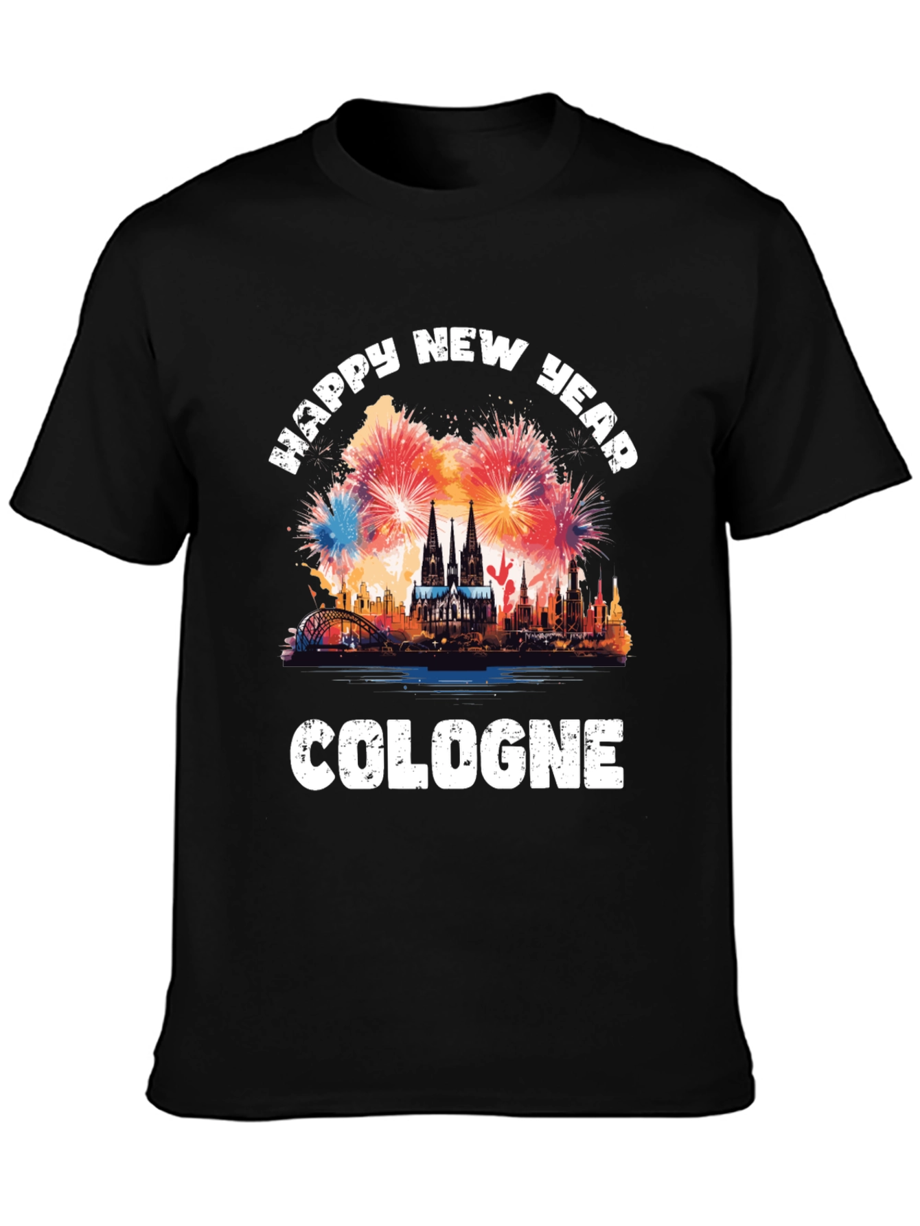 Happy New Year Cologne T-Shirt