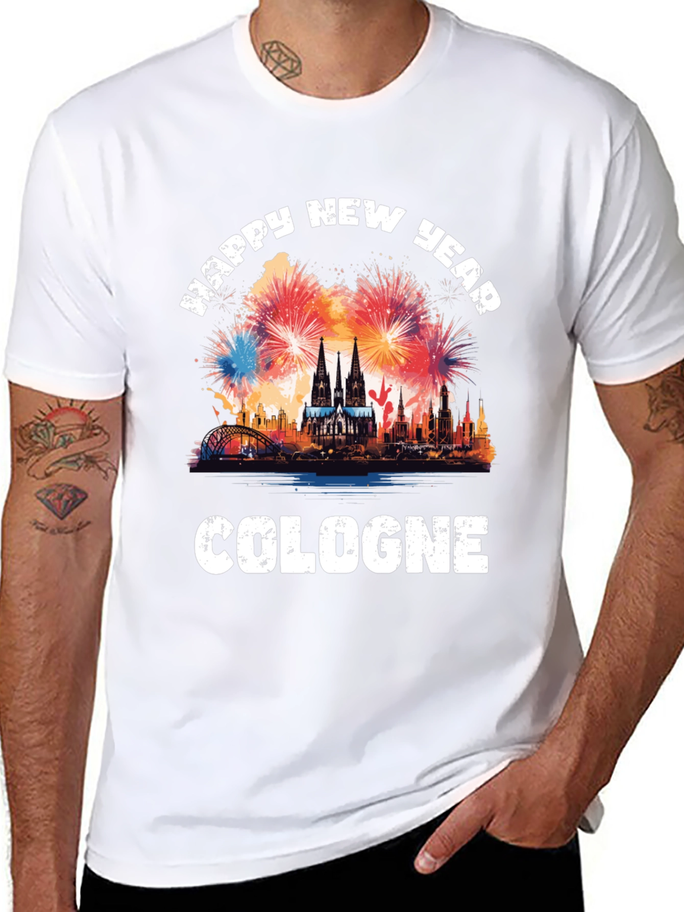 Happy New Year Cologne T-Shirt