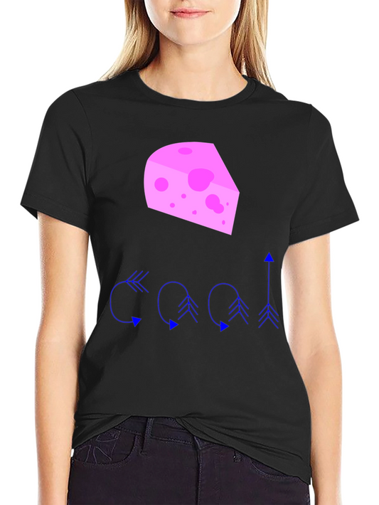 Novelty Cheese & Arrow Graphic Tee