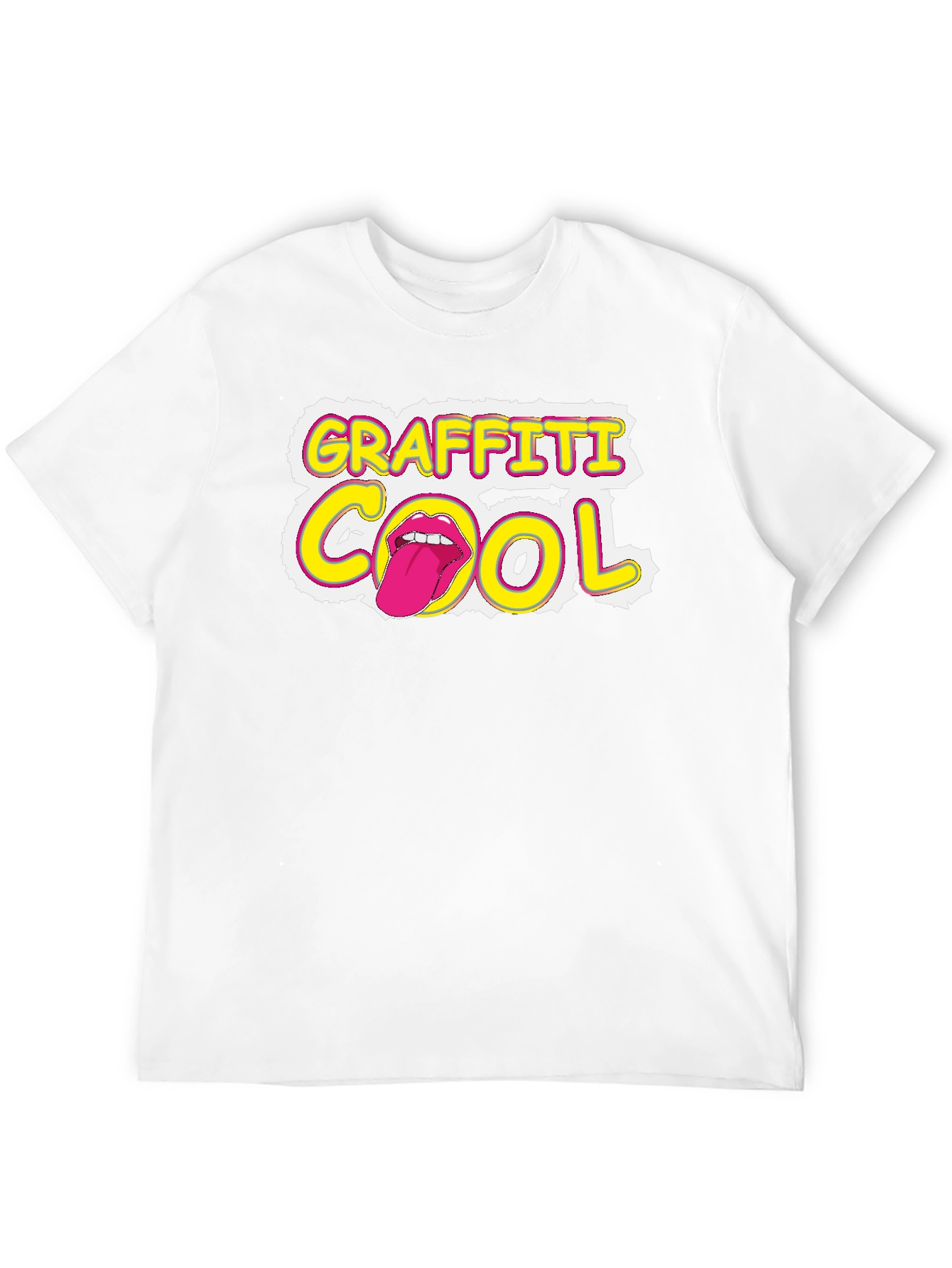 Cool Graffiti Graphic T-Shirt - Edgy Streetwear
