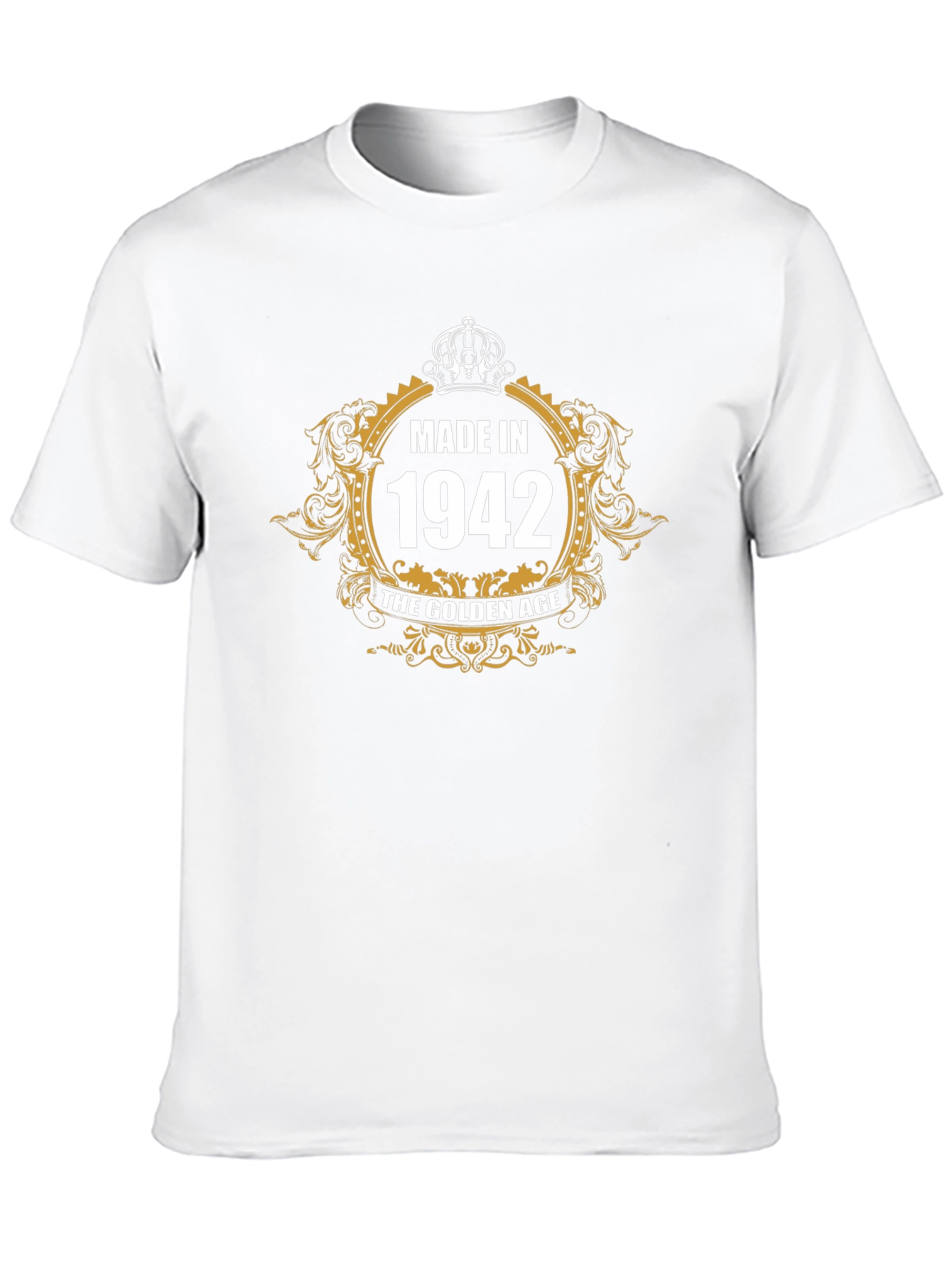 Made in 1942 Golden Age Black T-Shirt