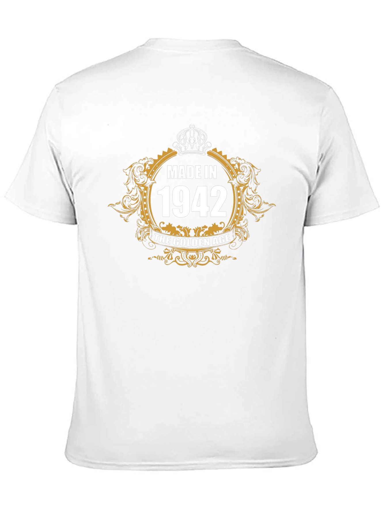 Made in 1942 Golden Age Black T-Shirt