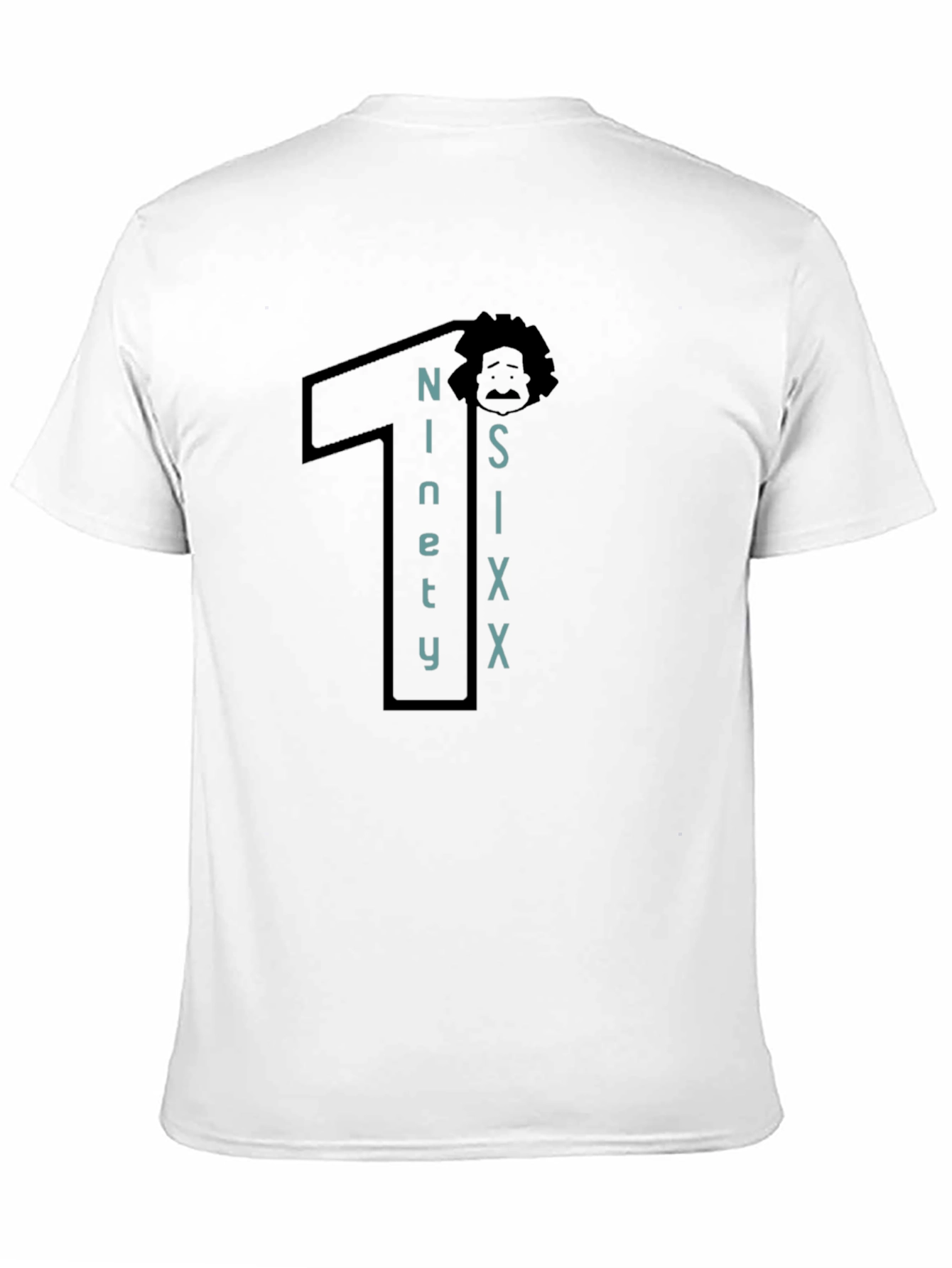 Ninety Six Graphic Tee - Black Cotton T-Shirt