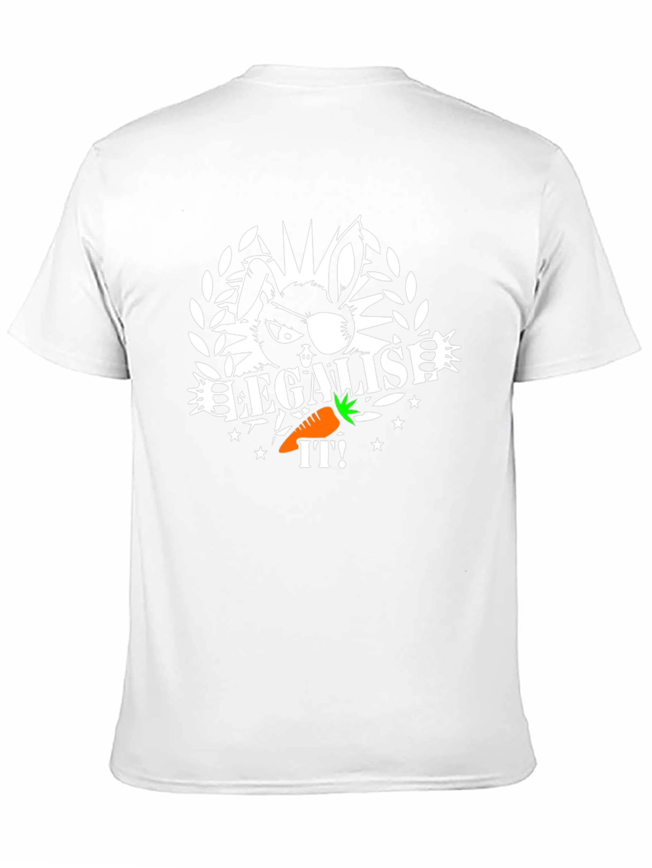 Legalise It! Bunny T-Shirt - Cool Graphic Tee