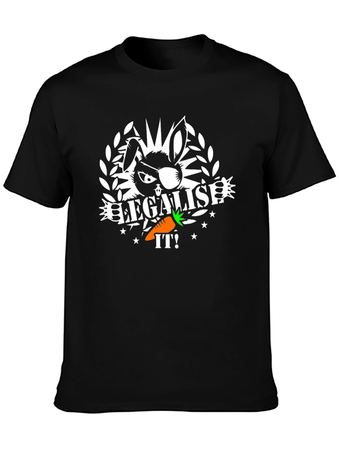 Legalise It! Bunny T-Shirt - Cool Graphic Tee