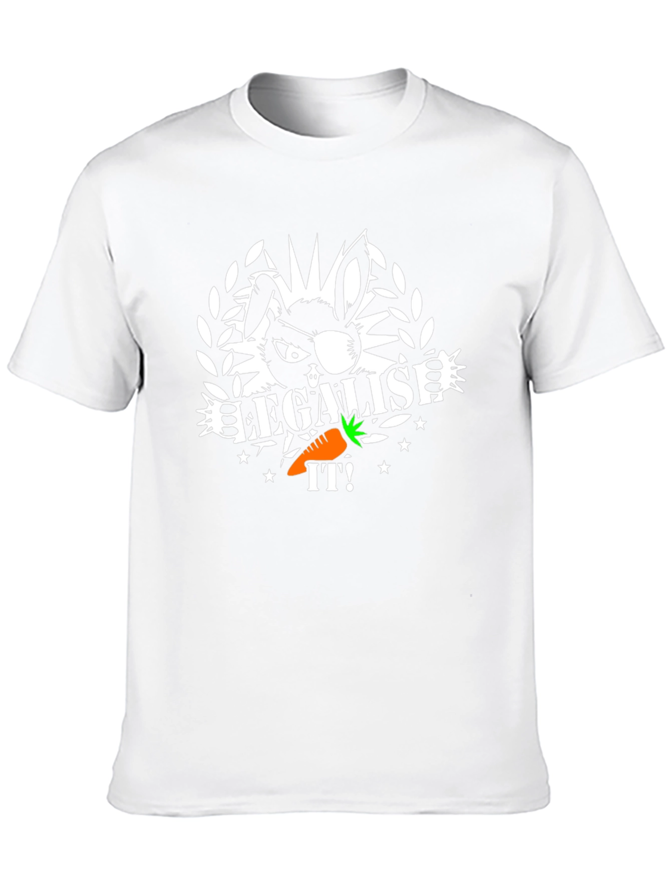 Legalise It! Bunny T-Shirt - Cool Graphic Tee