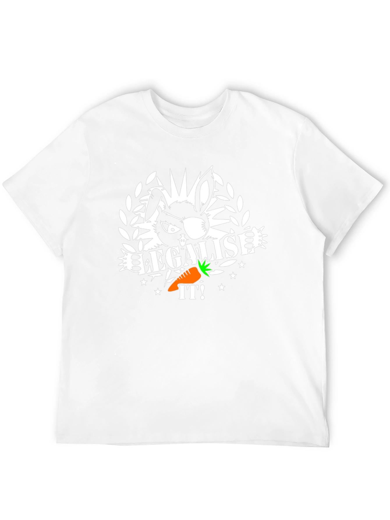 Legalise It! Bunny T-Shirt - Cool Graphic Tee