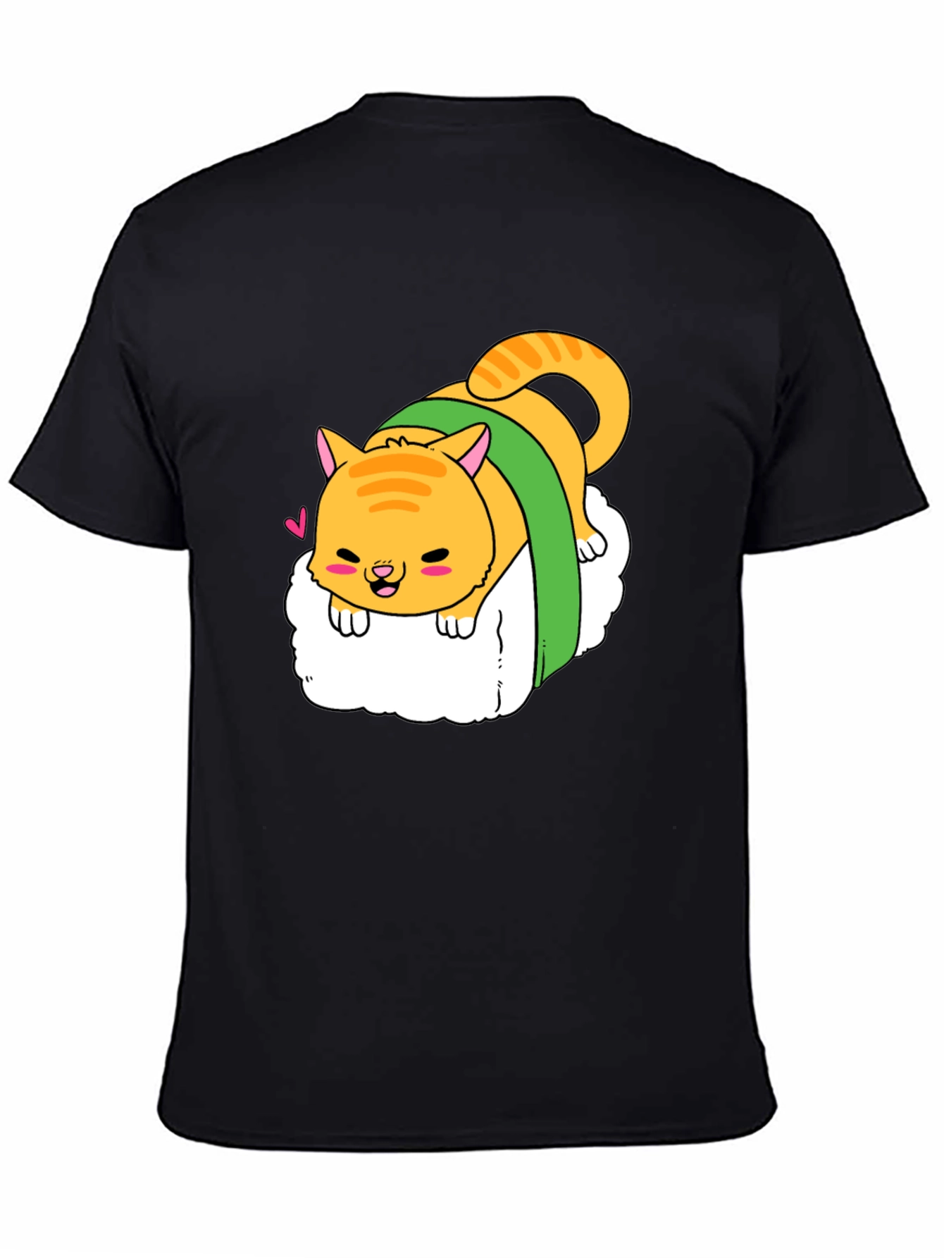 Sushi Cat T-Shirt - Funny Anime Tee