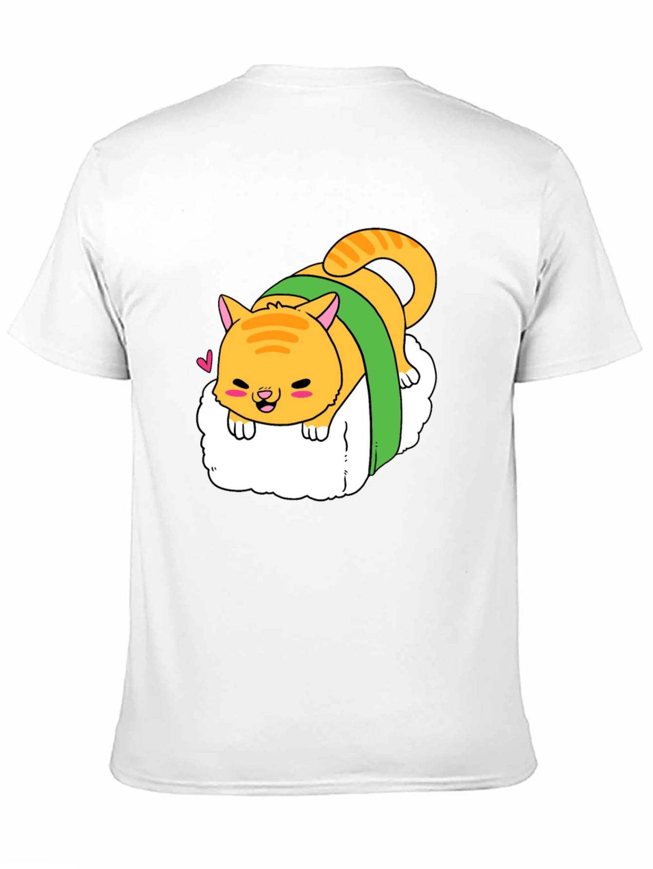 Sushi Cat T-Shirt - Funny Anime Tee
