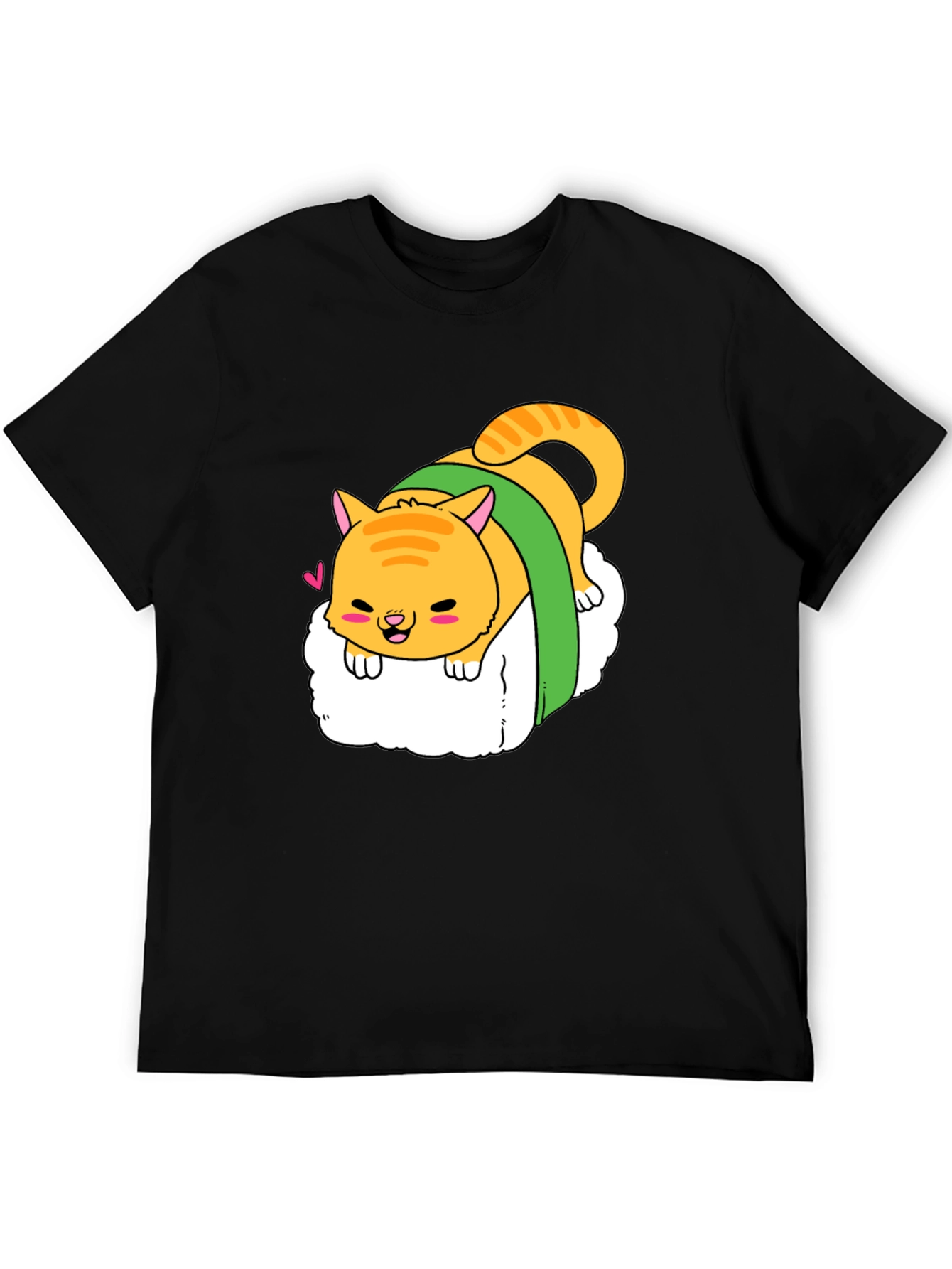Sushi Cat T-Shirt - Funny Anime Tee