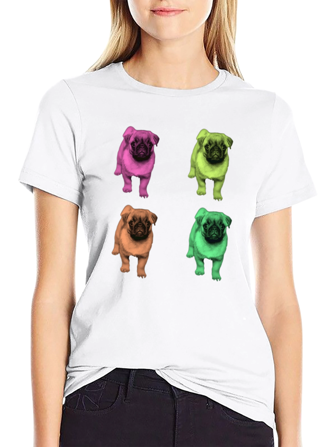 Pop Art Pug T-Shirt