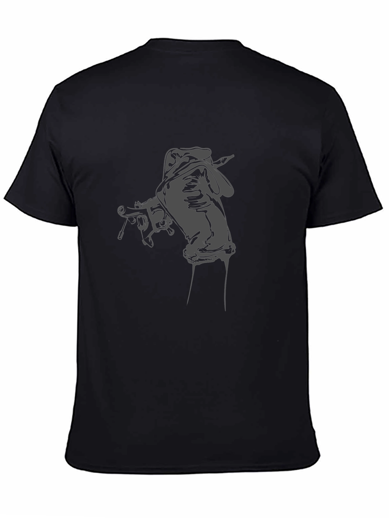 Tattoo Artist Hand Black T-Shirt