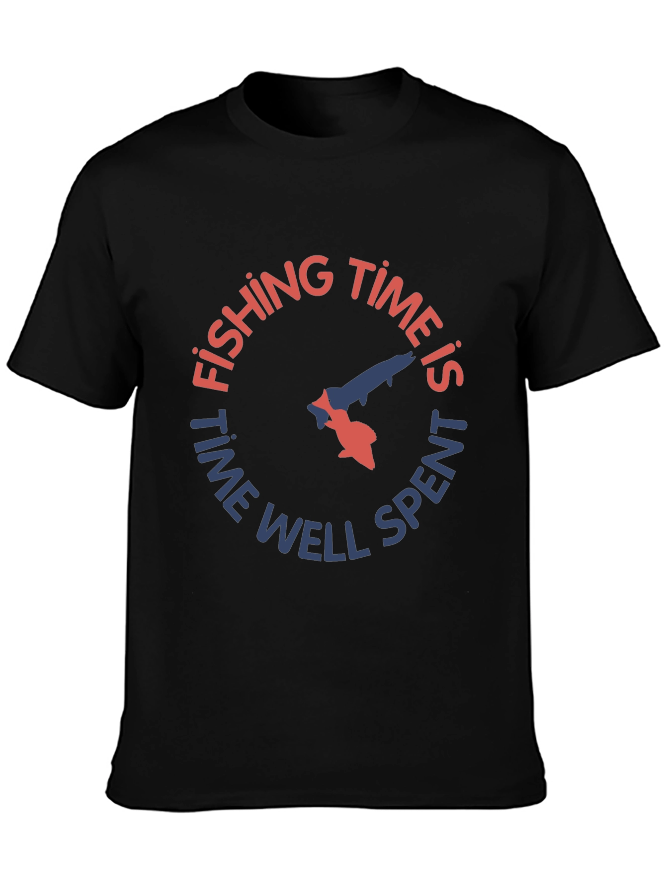 Fishing Time T-Shirt - Time Well Spent