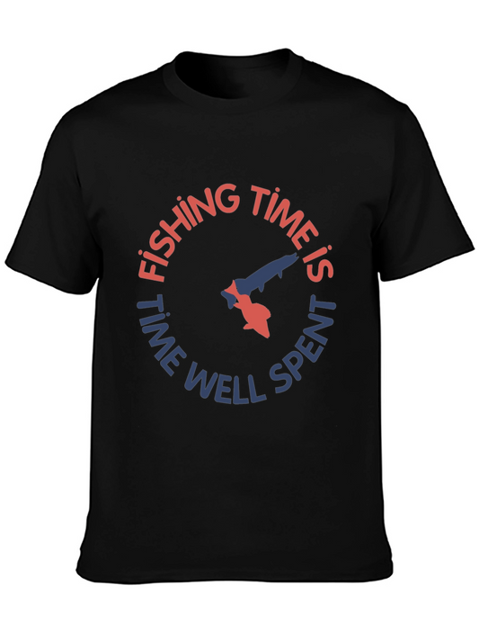 Fishing Time T-Shirt - Time Well Spent