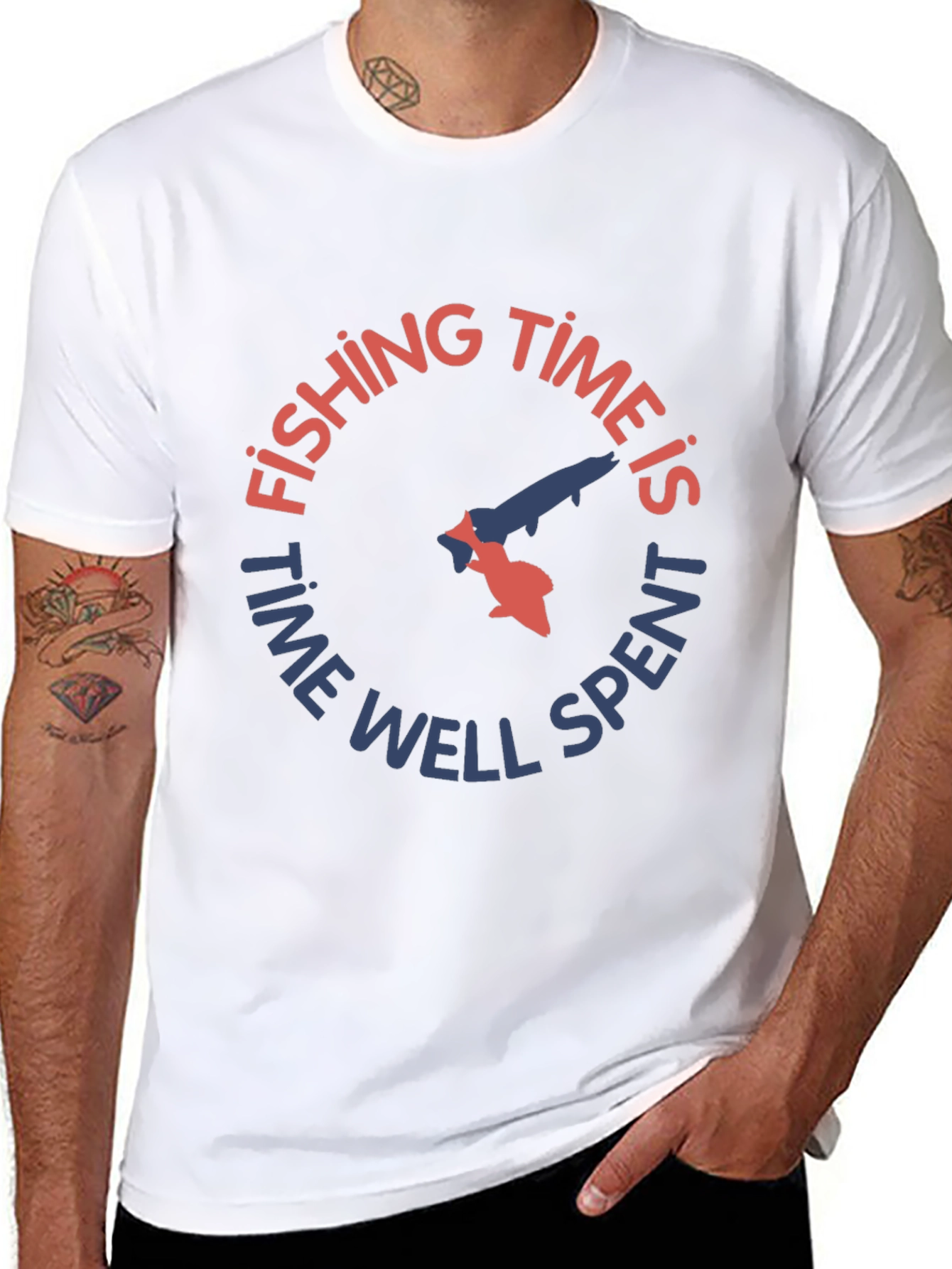 Fishing Time T-Shirt - Time Well Spent